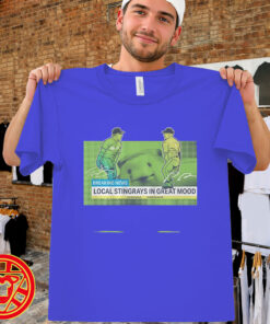 Tampa Bay Baseball Local Stingrays In Great Mood men-design