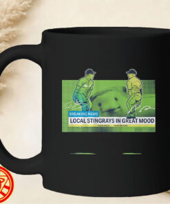 Tampa Bay Baseball Local Stingrays In Great Mood mug-design
