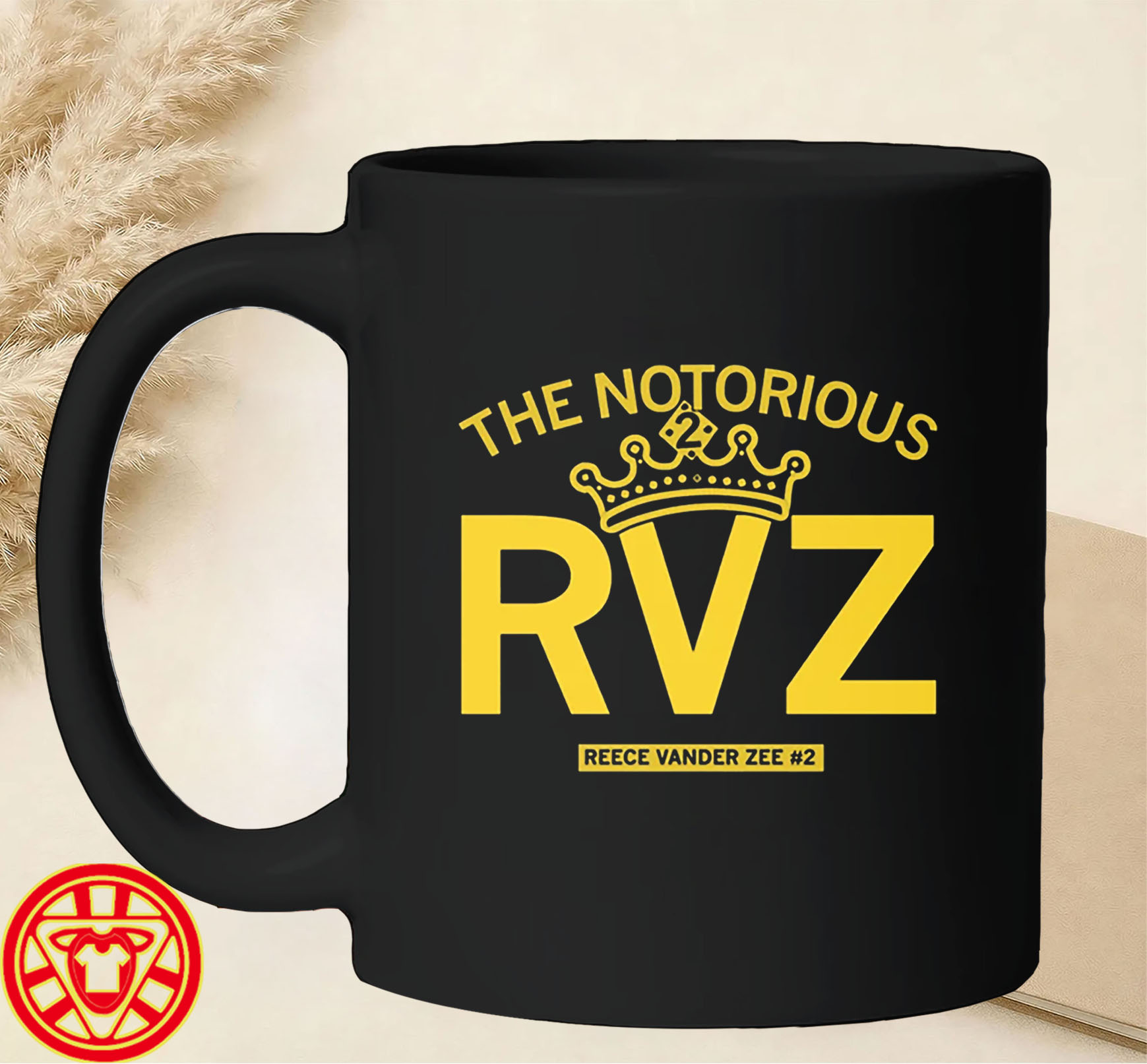 The Notorious RVZ mug-design