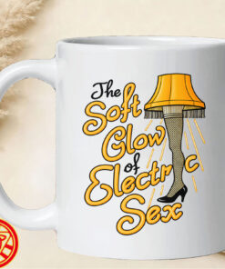 The Soft Glow of Electric Sex mug-design