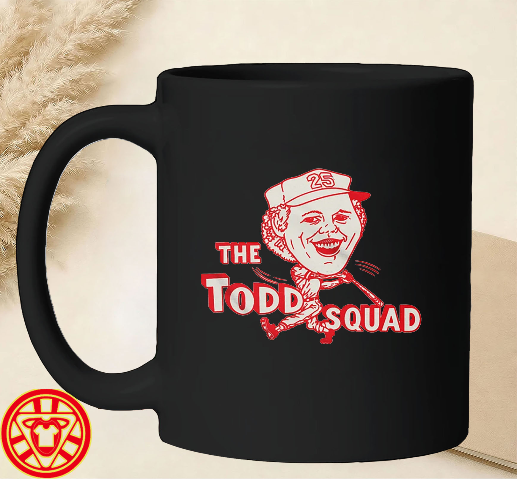 The Todd Squad mug-design