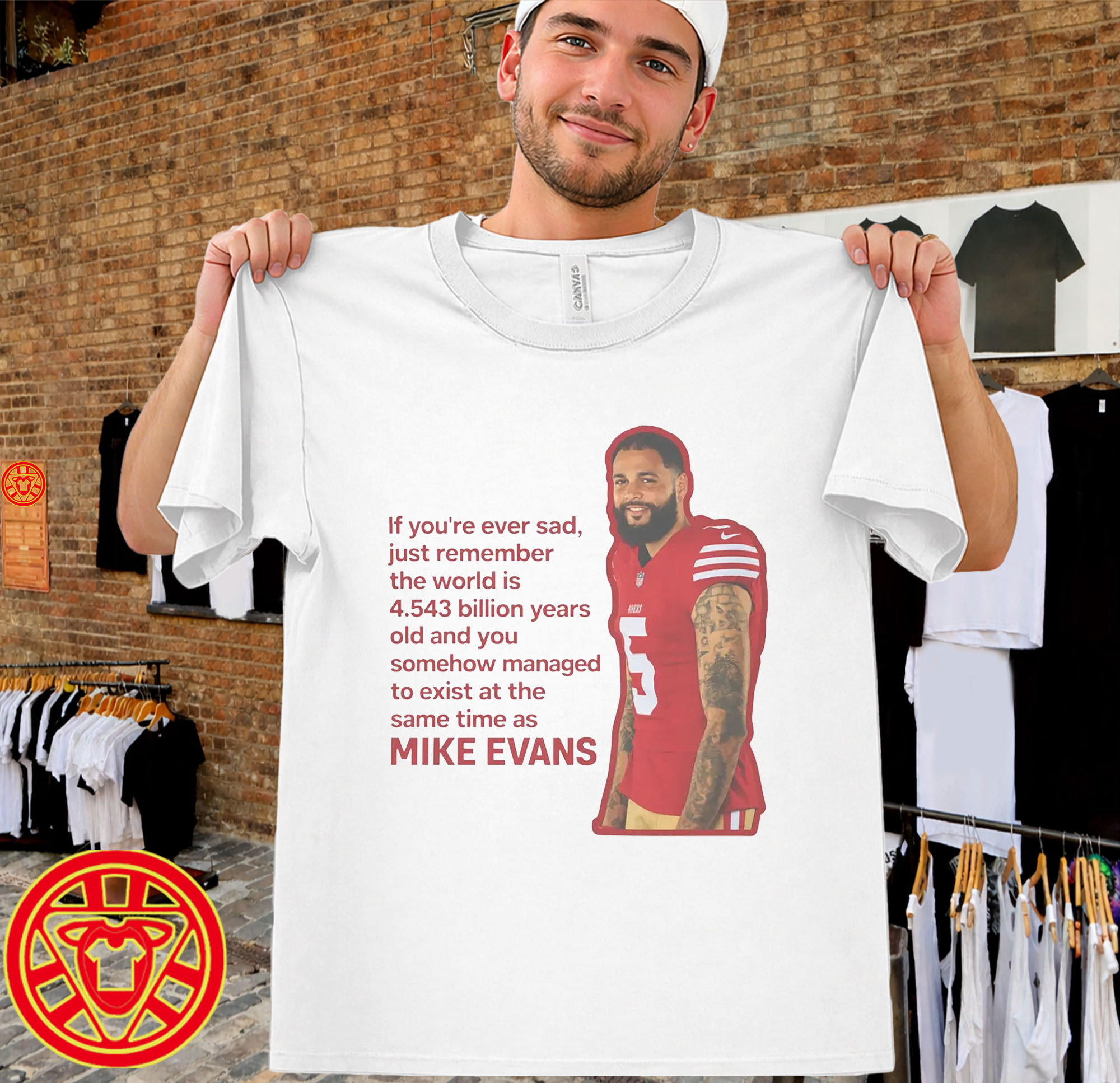 The World Is 4.543 Billion Years Old Mike Evans men-design