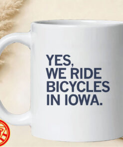 We Ride Bicycles In Iowa mug-design