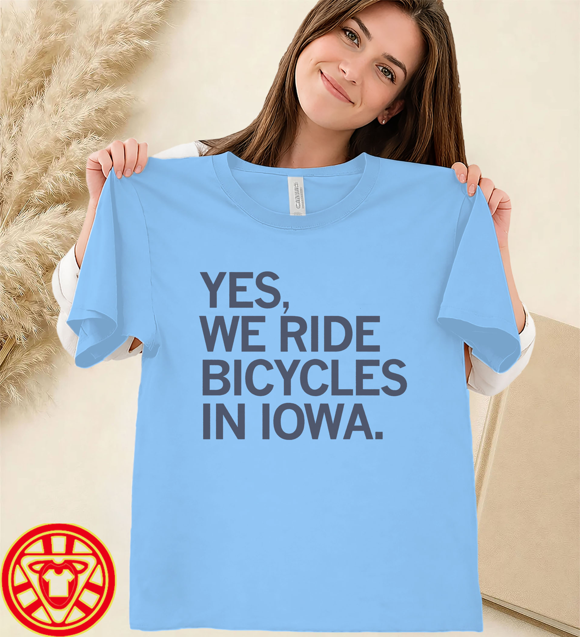 We Ride Bicycles In Iowa women-design