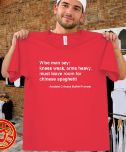 Wise Mans Chinese Spaghetti men-design