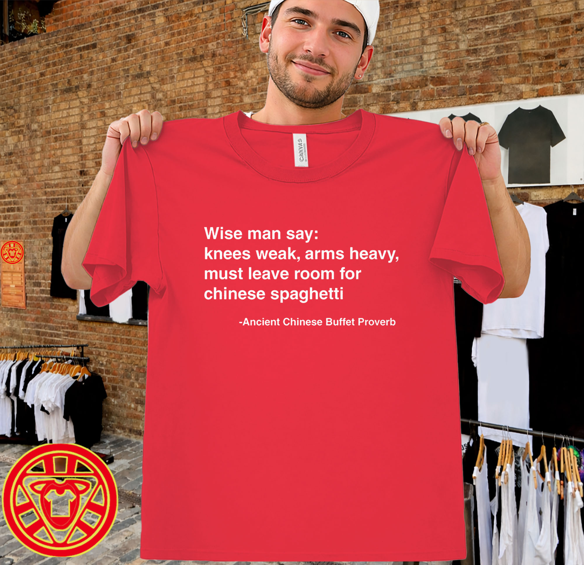 Wise Mans Chinese Spaghetti men-design