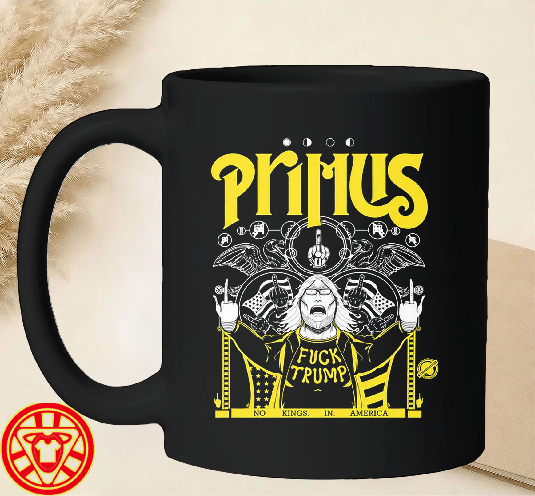 Woman In Primus No Kings mug-design
