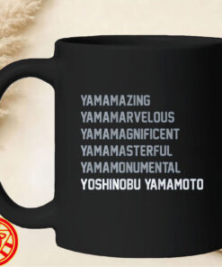Yoshinobu Yamamoto Yama List mug-design